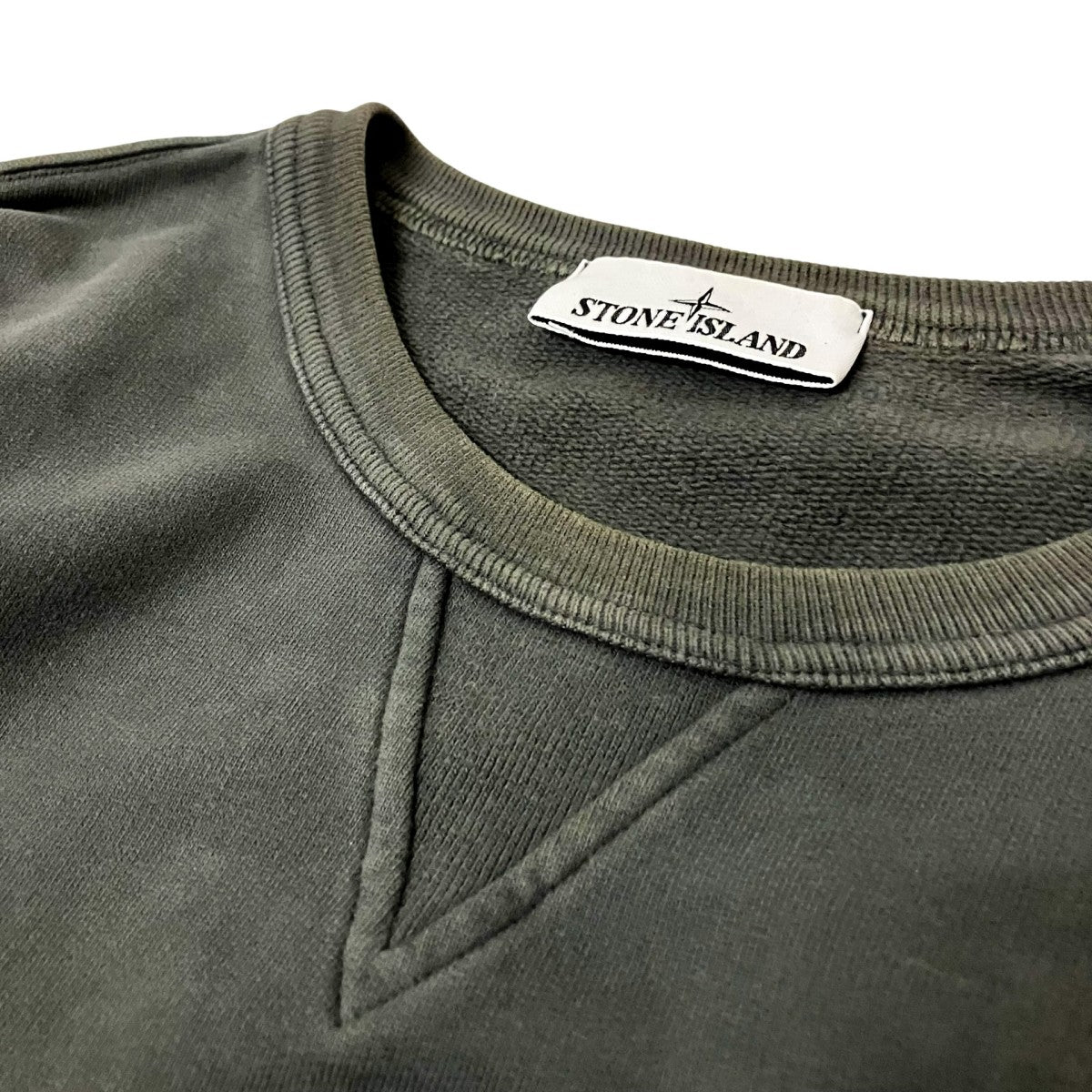 STONE ISLAND ガーメントダイ加工スウェット791560577 古着・中古-3枚目のアイテム画像
