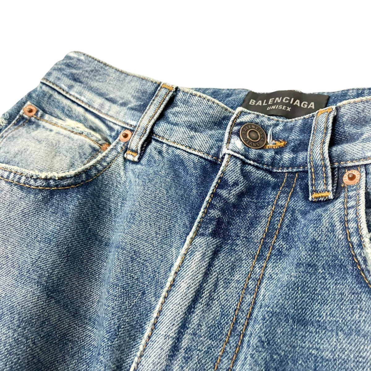 BALENCIAGA デニムパンツ736540 古着・中古-3枚目のアイテム画像