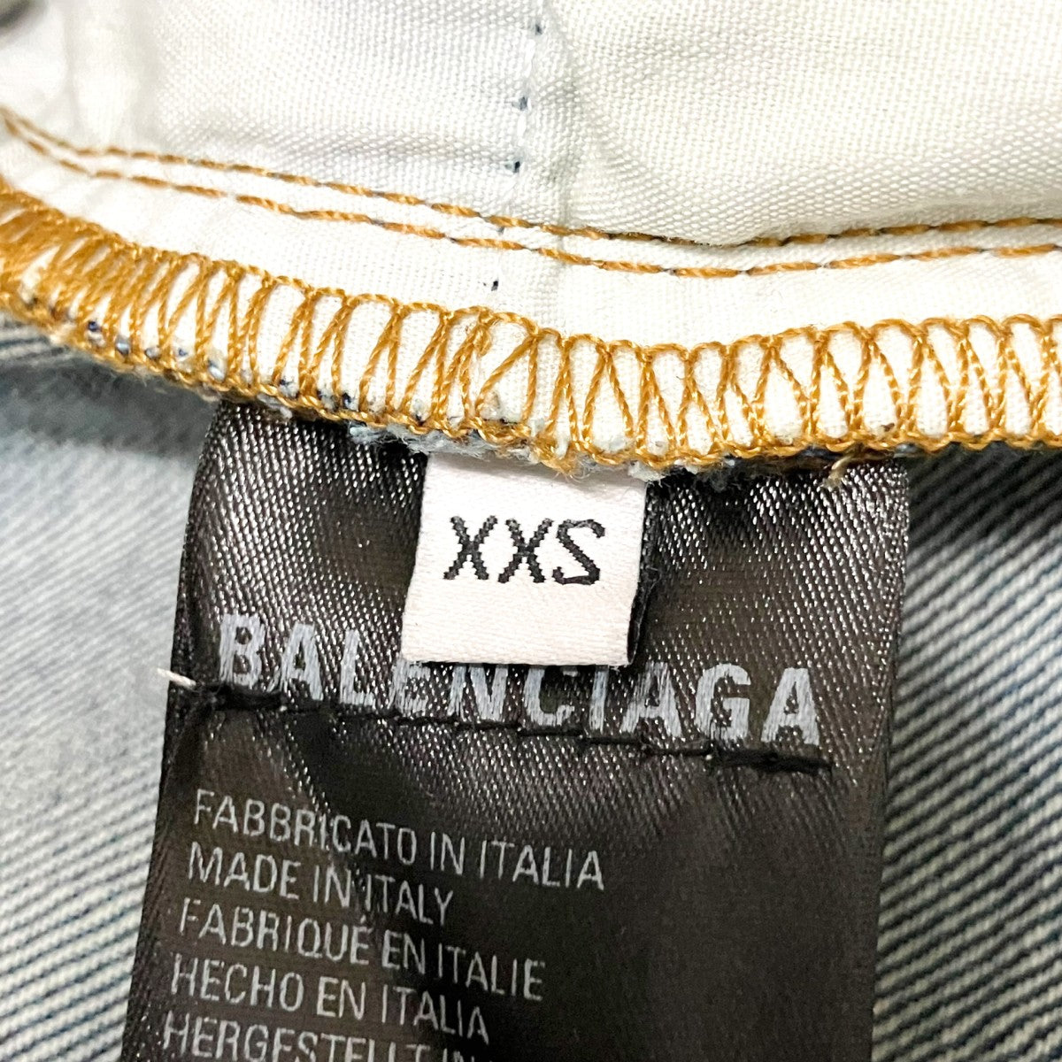 BALENCIAGA デニムパンツ736540 古着・中古-5枚目のアイテム画像