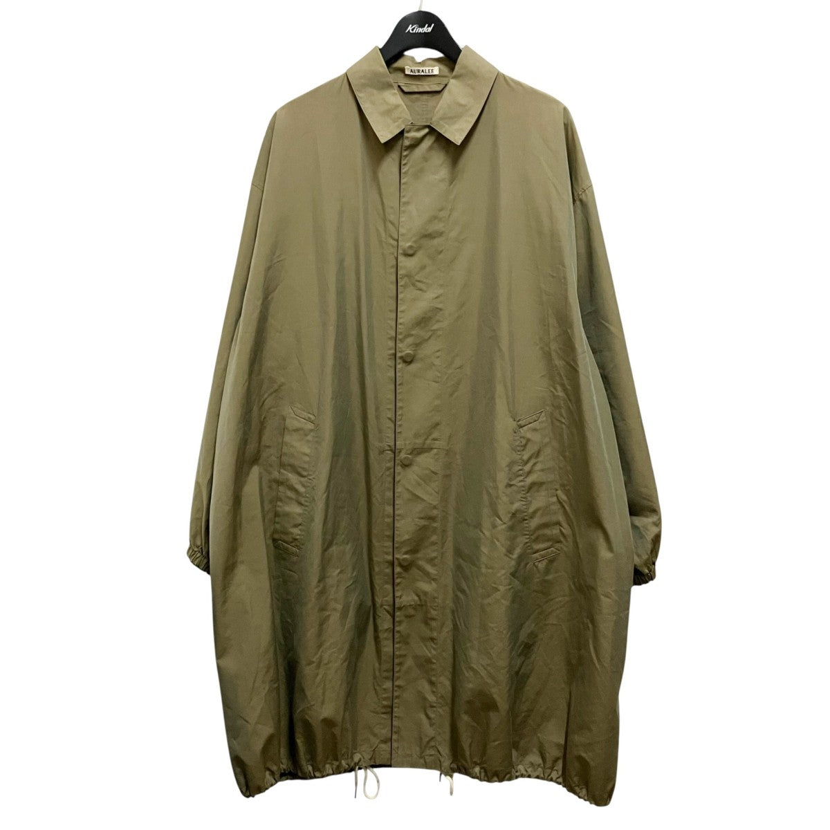 AURALEE シルク混コートA7SC05SC 古着・中古-1枚目のアイテム画像