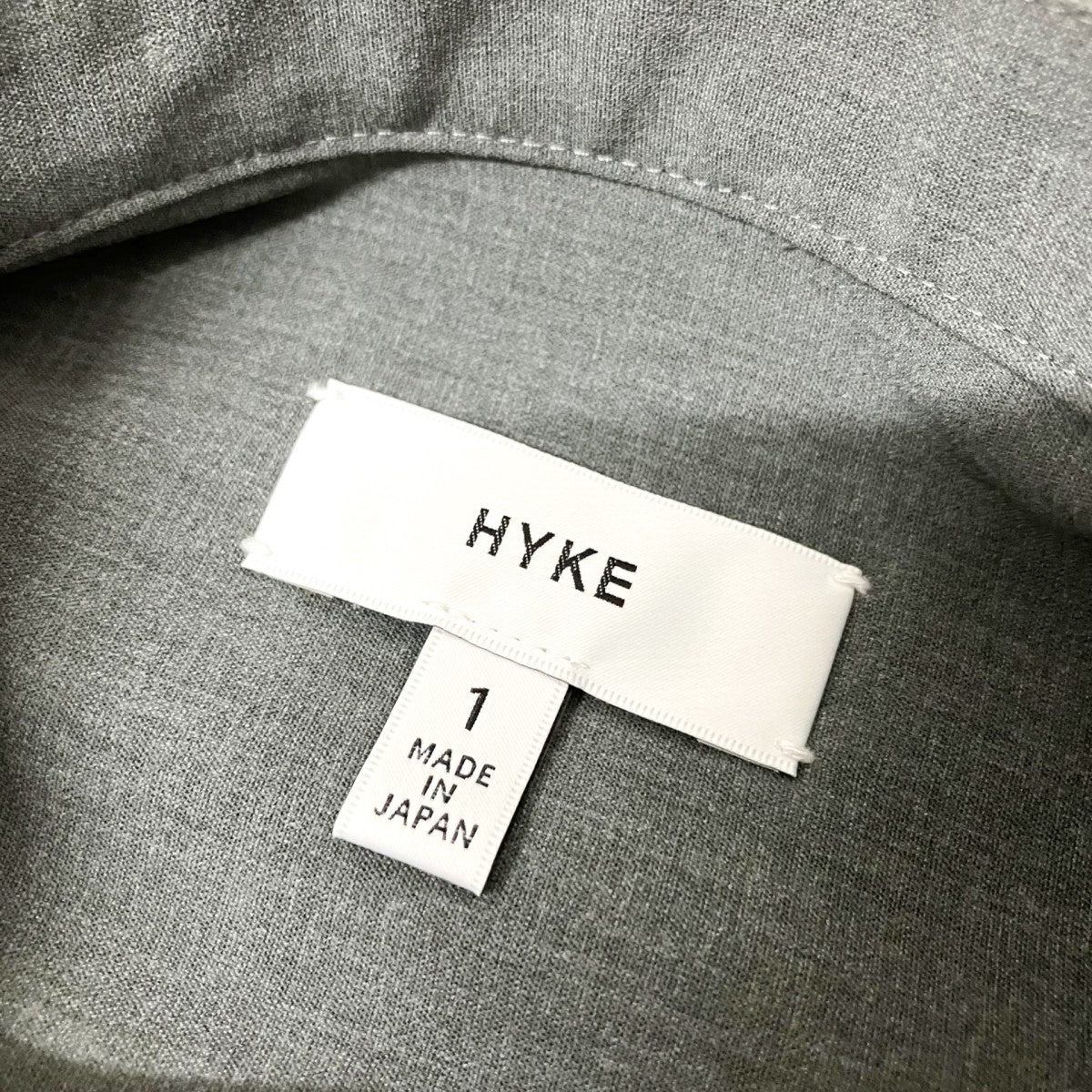 HYKE シャツワンピース212 16120 古着・中古-5枚目のアイテム画像