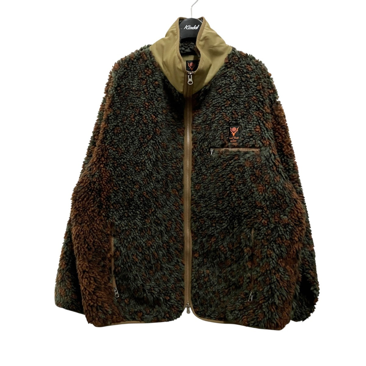 south2 west8×BEAMS BOY Leopard Piping JacketボアジャケットNS1730 古着・中古-1枚目のアイテム画像