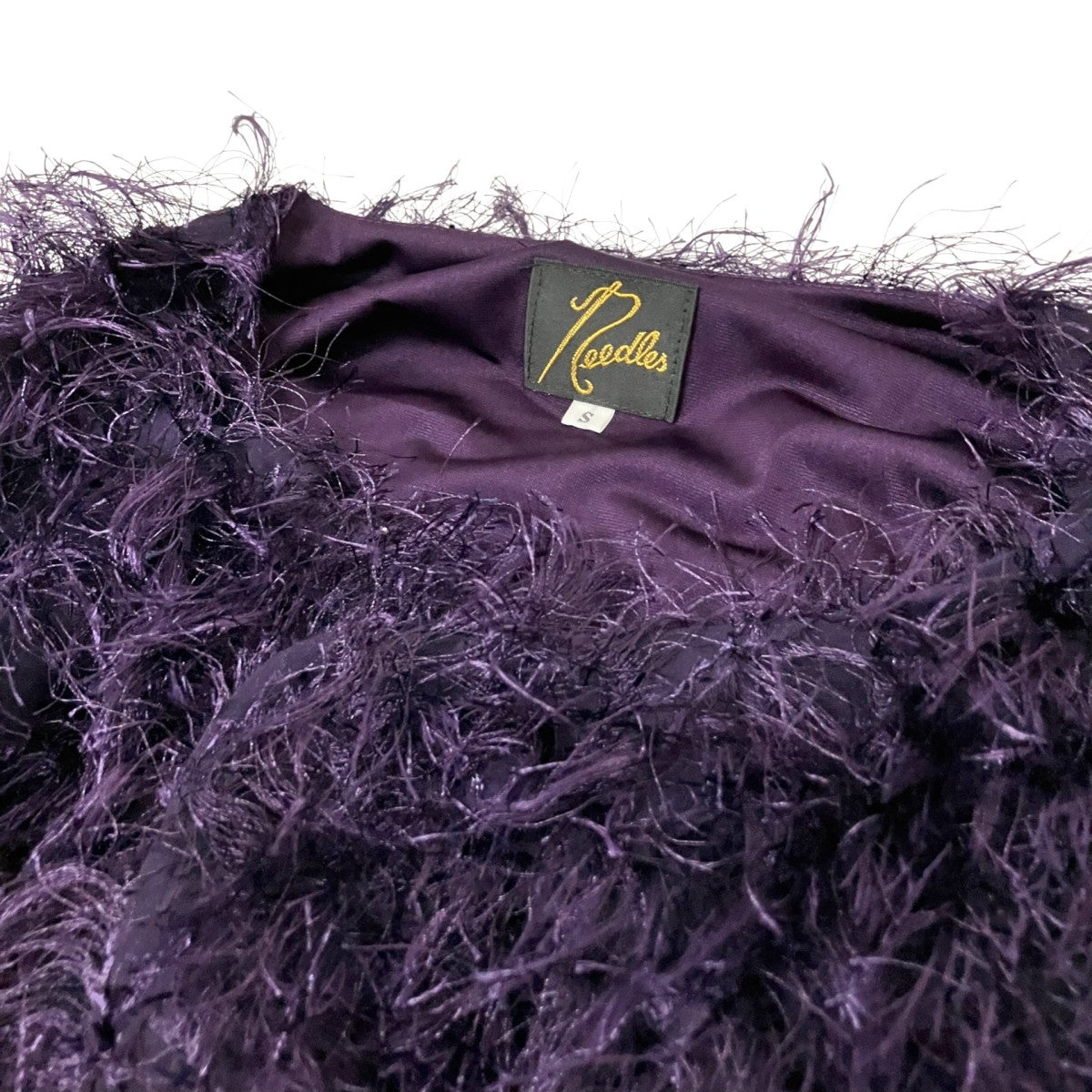 Needles SNAP CARDIGAN JKTカーディガンNS121 古着・中古-3枚目のアイテム画像