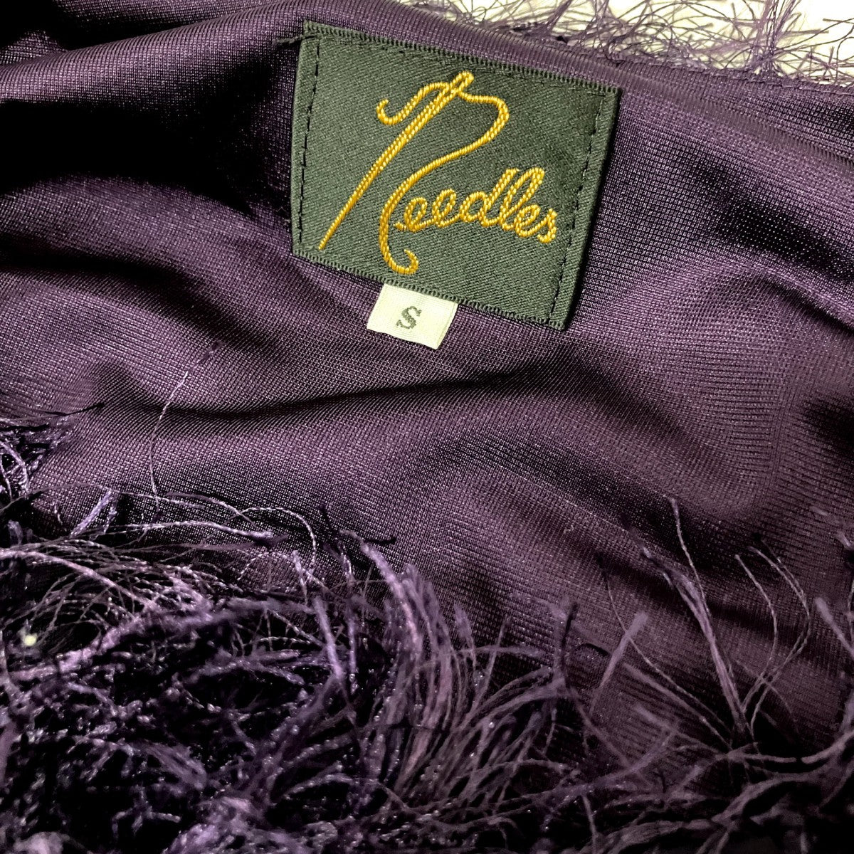 Needles SNAP CARDIGAN JKTカーディガンNS121 古着・中古-4枚目のアイテム画像