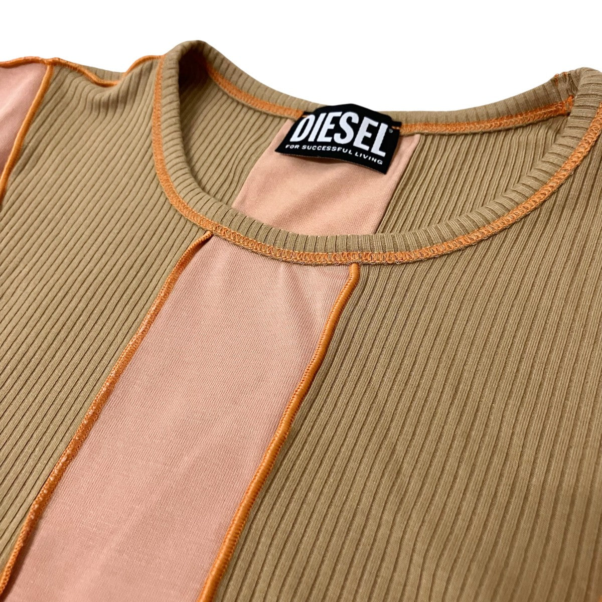 DIESEL T-LINUTY切替カットソーA10362 古着・中古-3枚目のアイテム画像