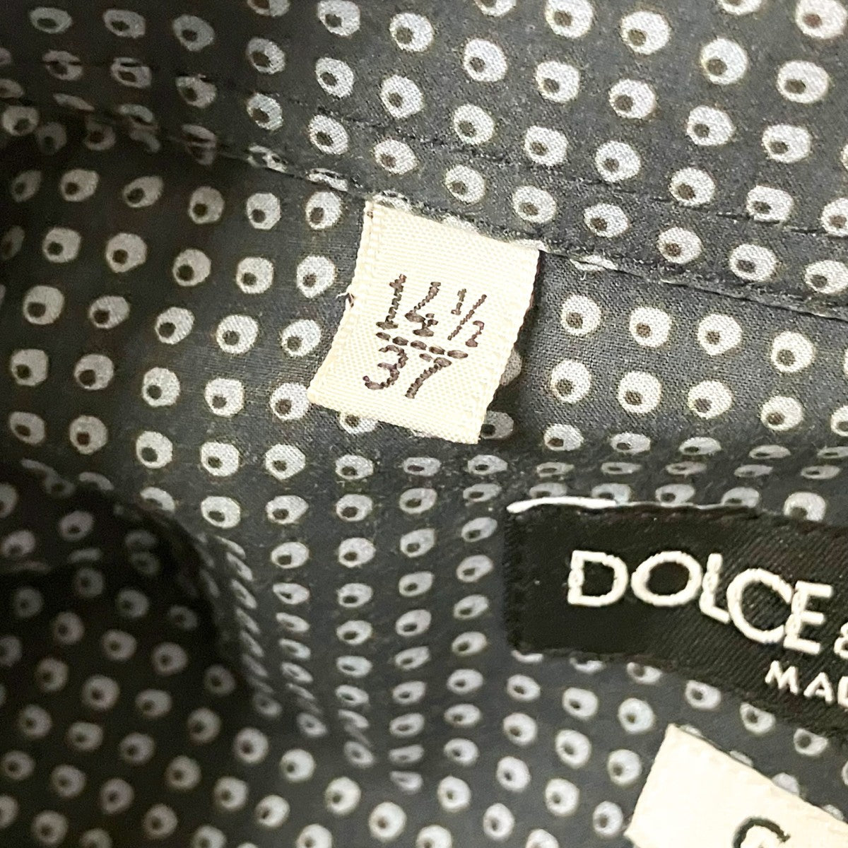 DOLCE ＆ GABBANA 総柄シャツG5CX5T 古着・中古-5枚目のアイテム画像