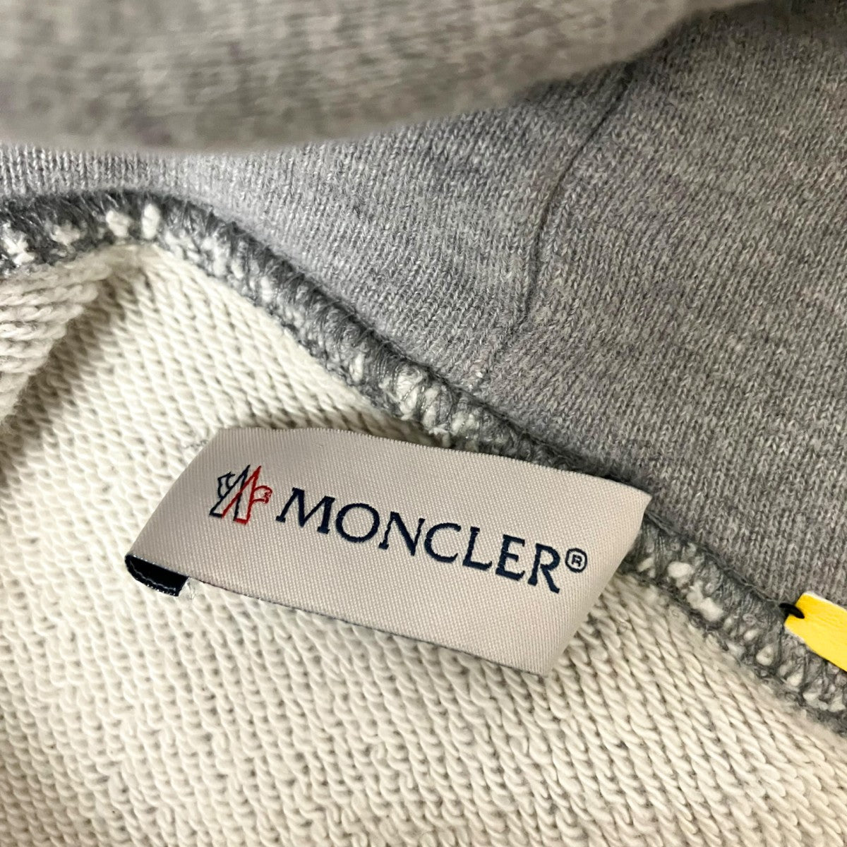 MONCLER ×Fragment MAGLIA ZIP HOODIEジップパーカーD209U8400450 古着・中古-4枚目のアイテム画像