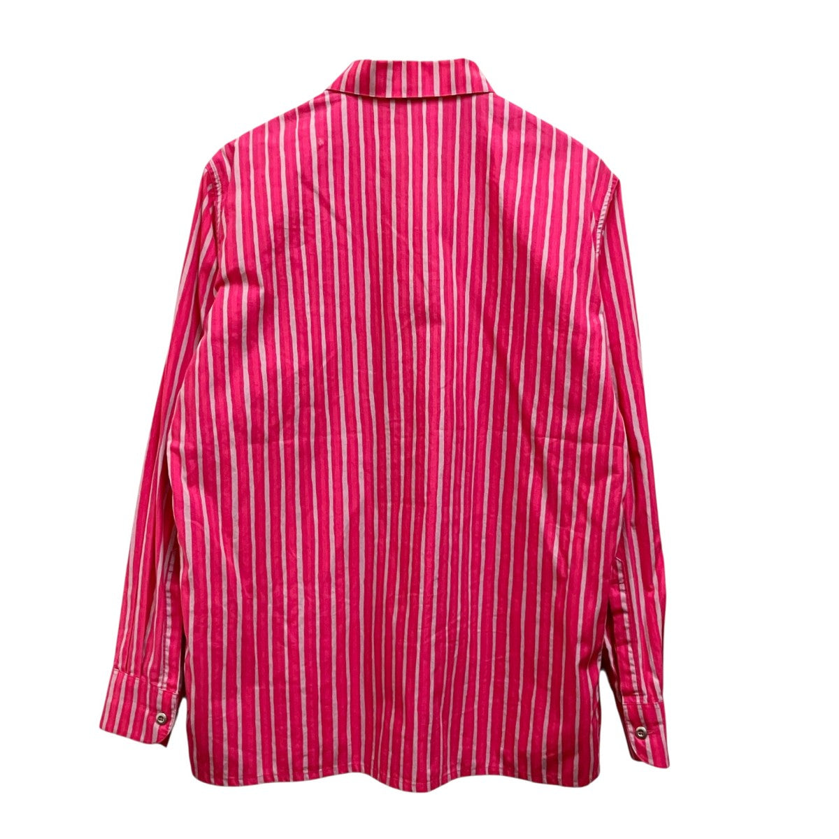 marimekko(マリメッコ) ストライプシャツ2114423 2114423 ショッキング