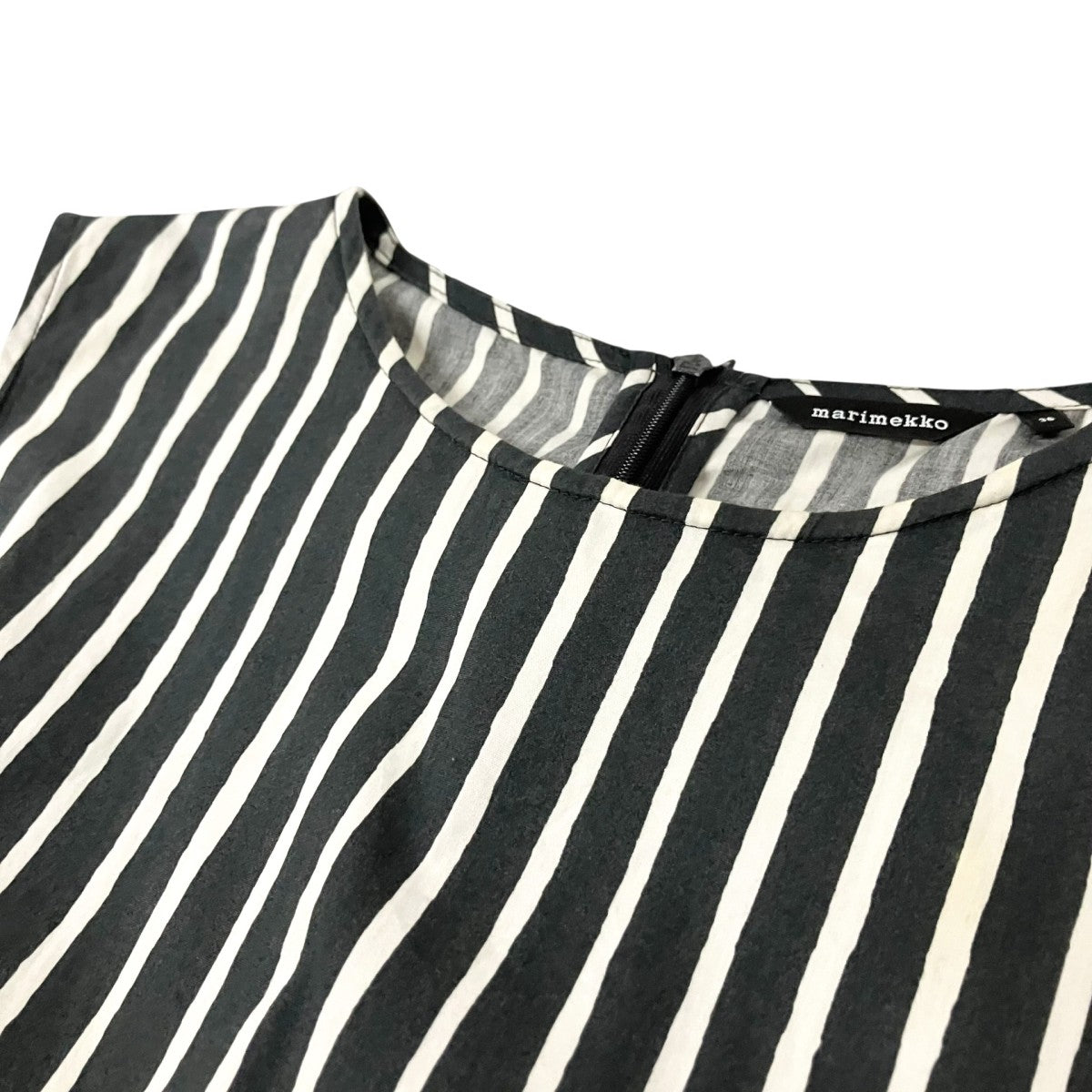 marimekko ストライプワンピース1110321 古着・中古-4枚目のアイテム画像