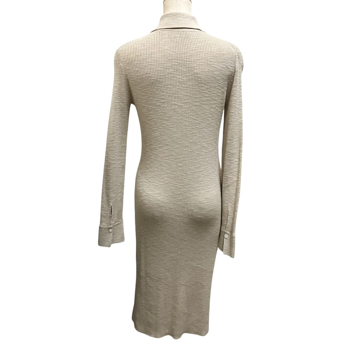 theory Rib Shirt Dressリブニットワンピース01 2405705 古着・中古-2枚目のアイテム画像