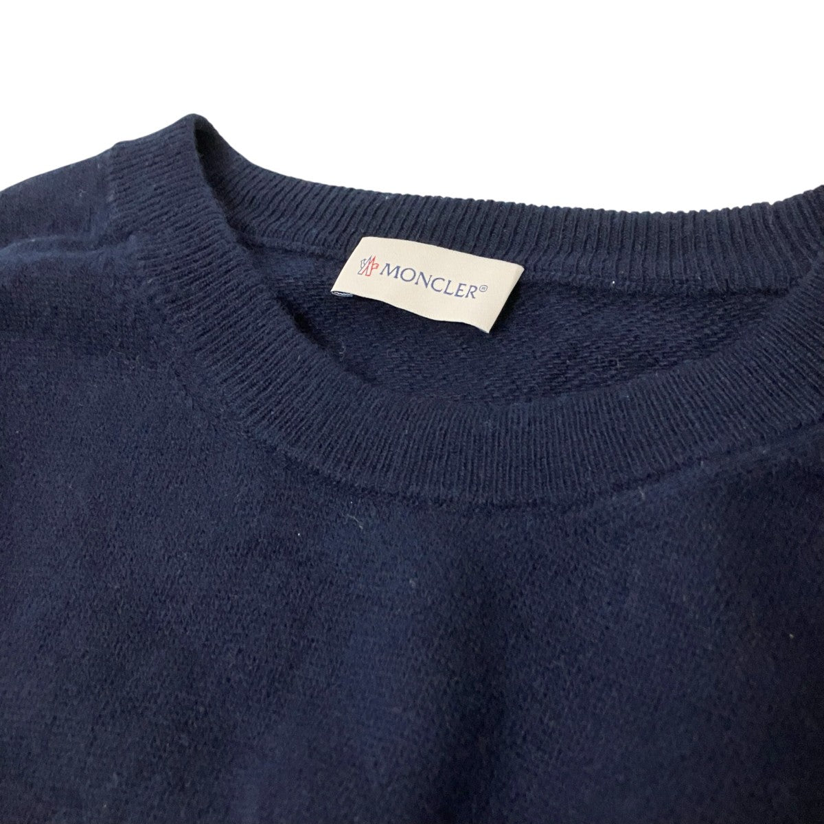 MONCLER GIROCOLLOクルーネックニットG20919C00019 古着・中古-3枚目のアイテム画像