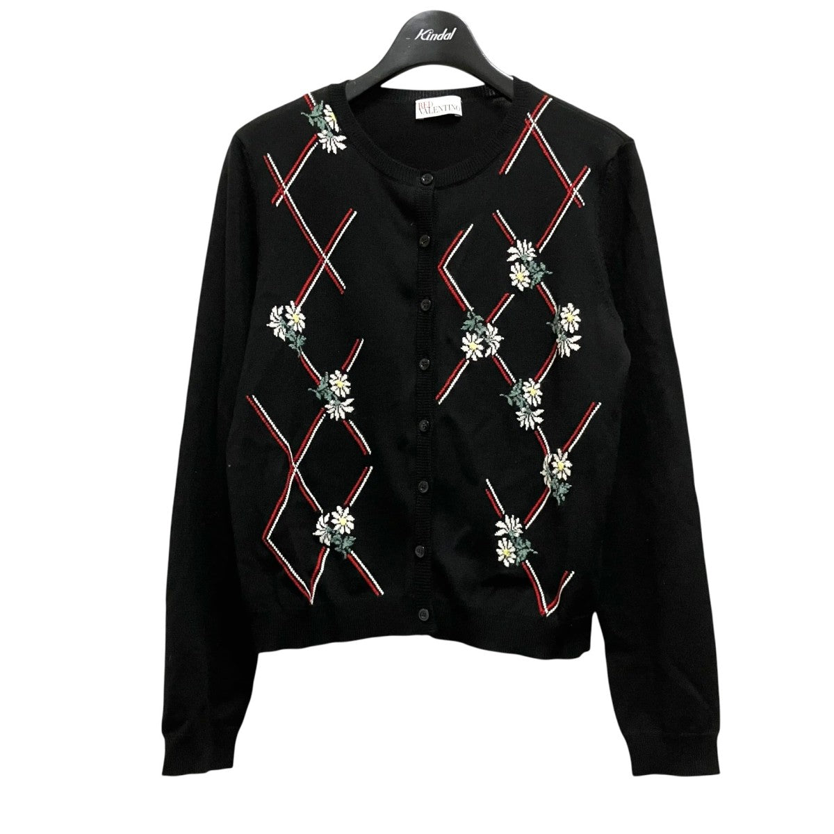 RED VALENTINO シルク混カーディガン0000031216 古着・中古-1枚目のアイテム画像