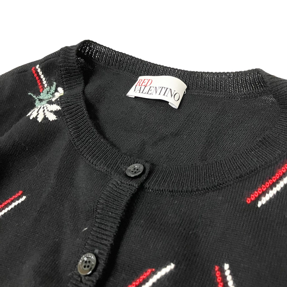 RED VALENTINO シルク混カーディガン0000031216 古着・中古-3枚目のアイテム画像