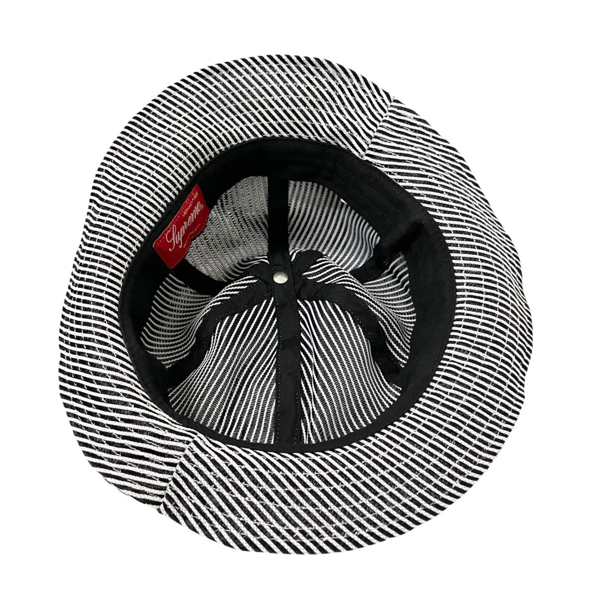 Supreme Stripe Mesh Bell Hatメッシュハット 古着・中古-4枚目のアイテム画像