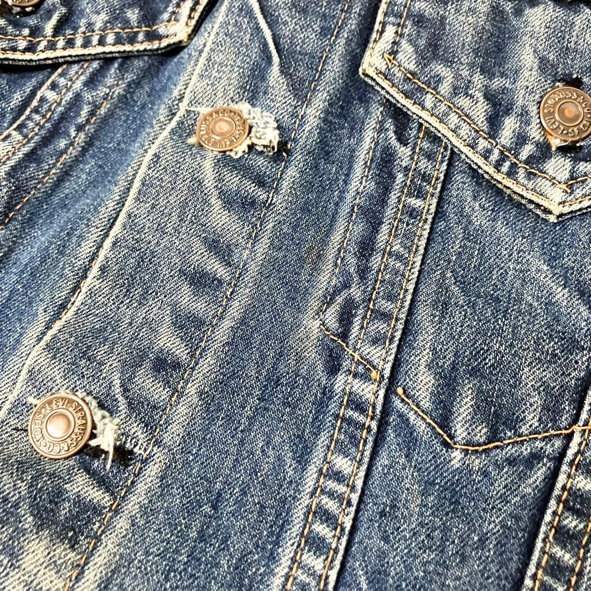 LEVI’S 4th デニムジャケット70505 古着・中古-5枚目のアイテム画像