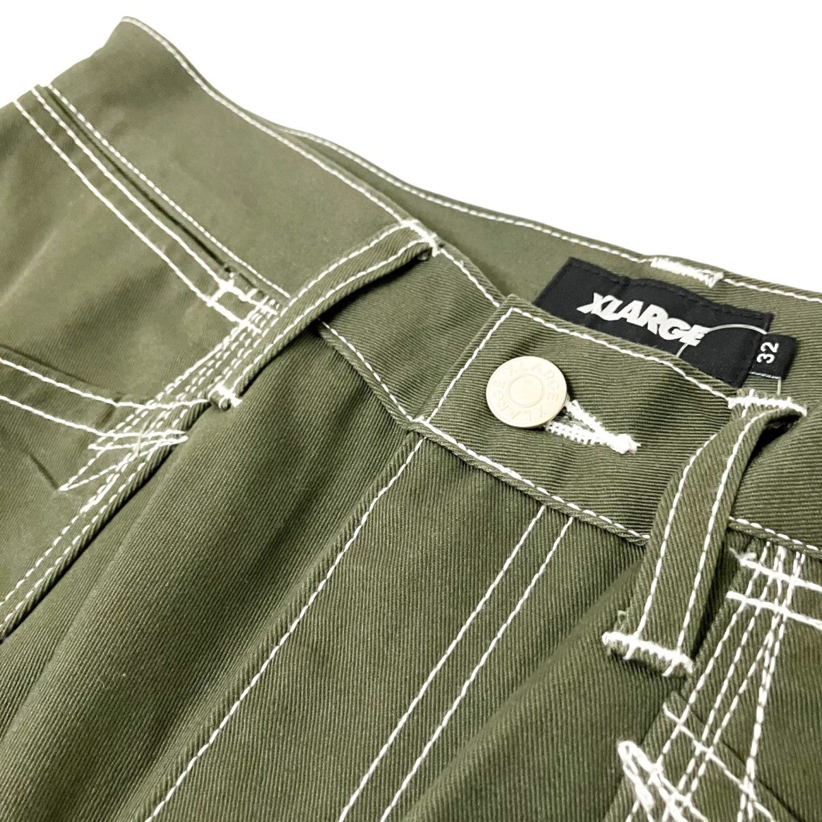 X-LARGE CONTRAST STITCH WORK PANTSワークパンツ101249031002 古着・中古-3枚目のアイテム画像