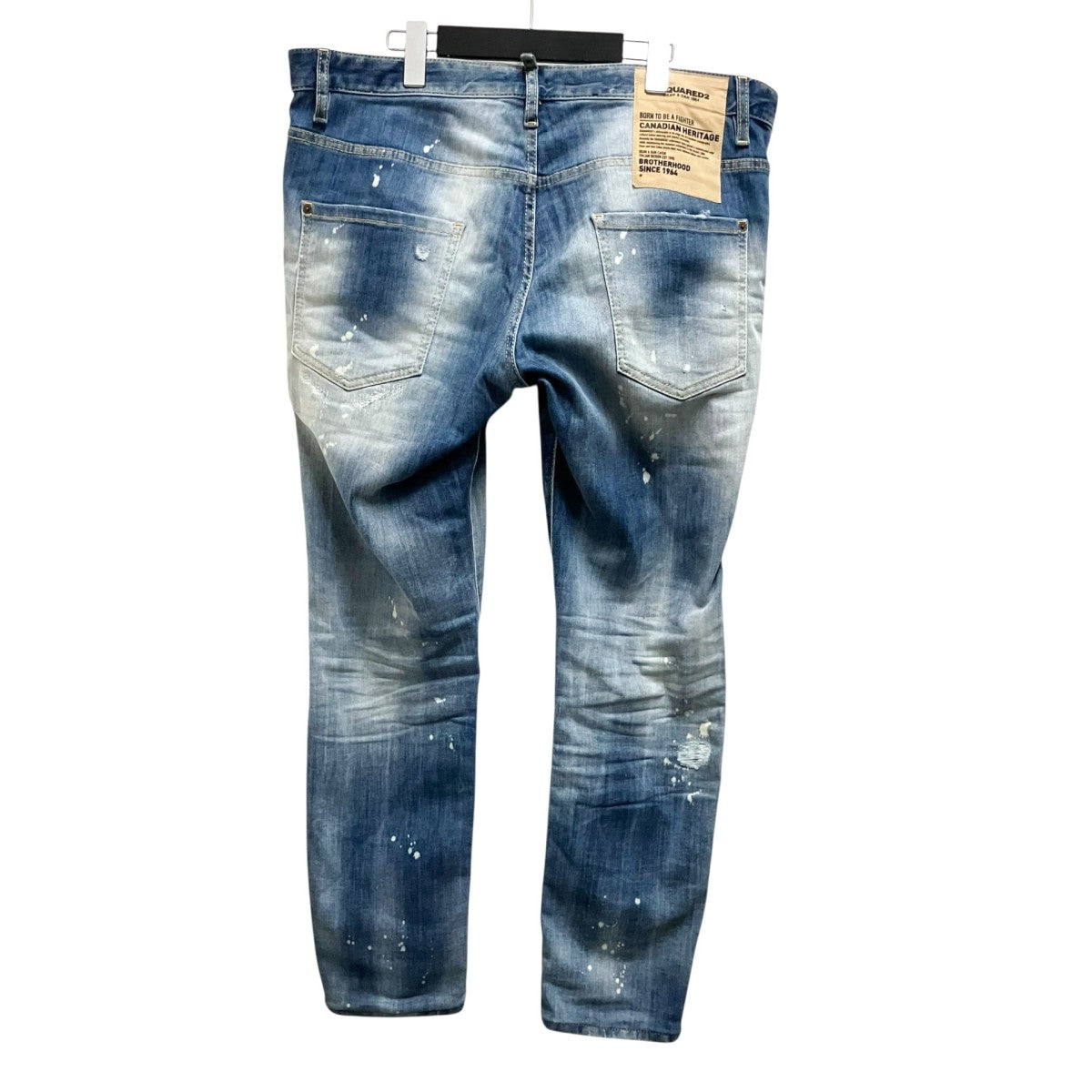 DSQUARED2 加工デニムパンツS74LB0996 古着・中古-2枚目のアイテム画像