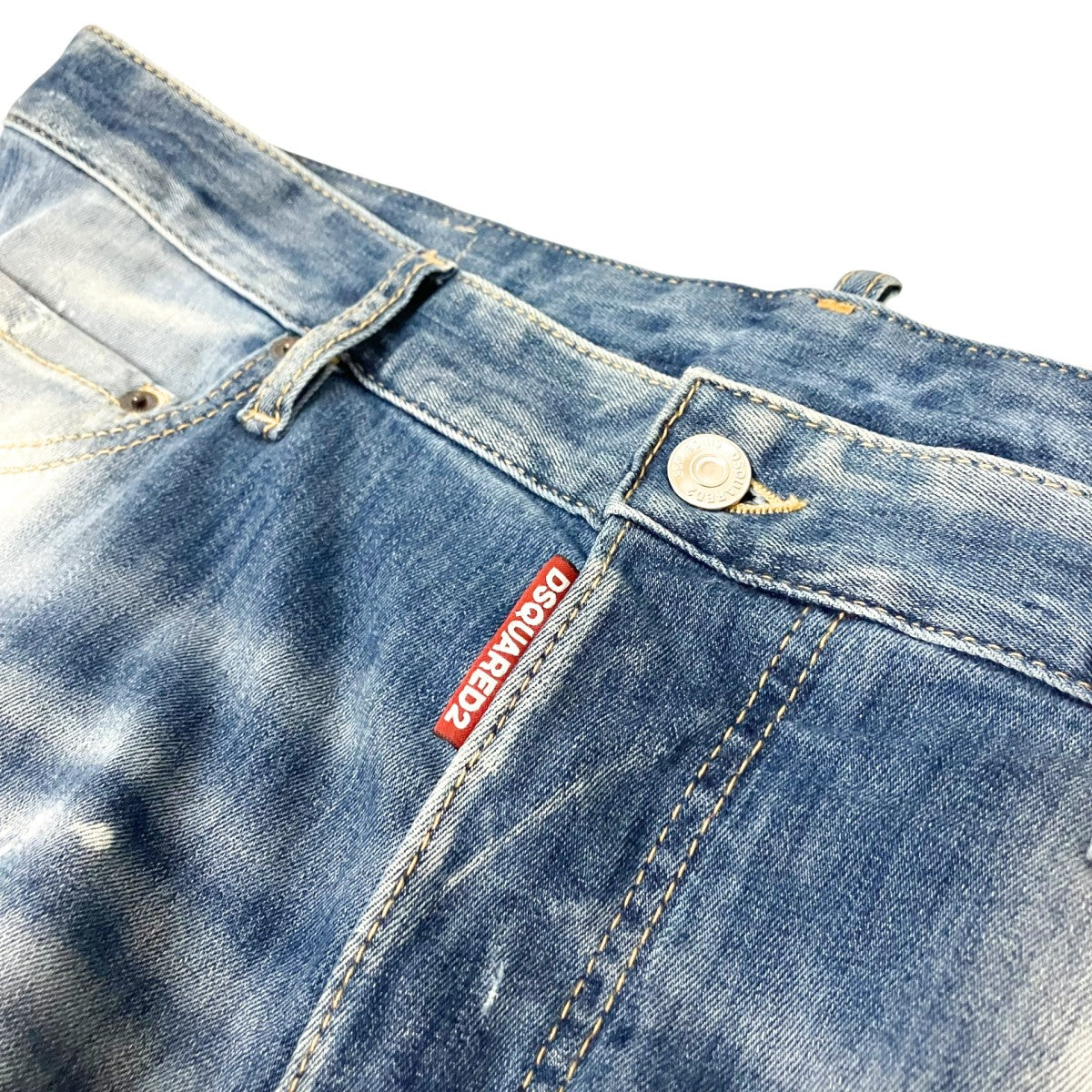 DSQUARED2 加工デニムパンツS74LB0996 古着・中古-3枚目のアイテム画像