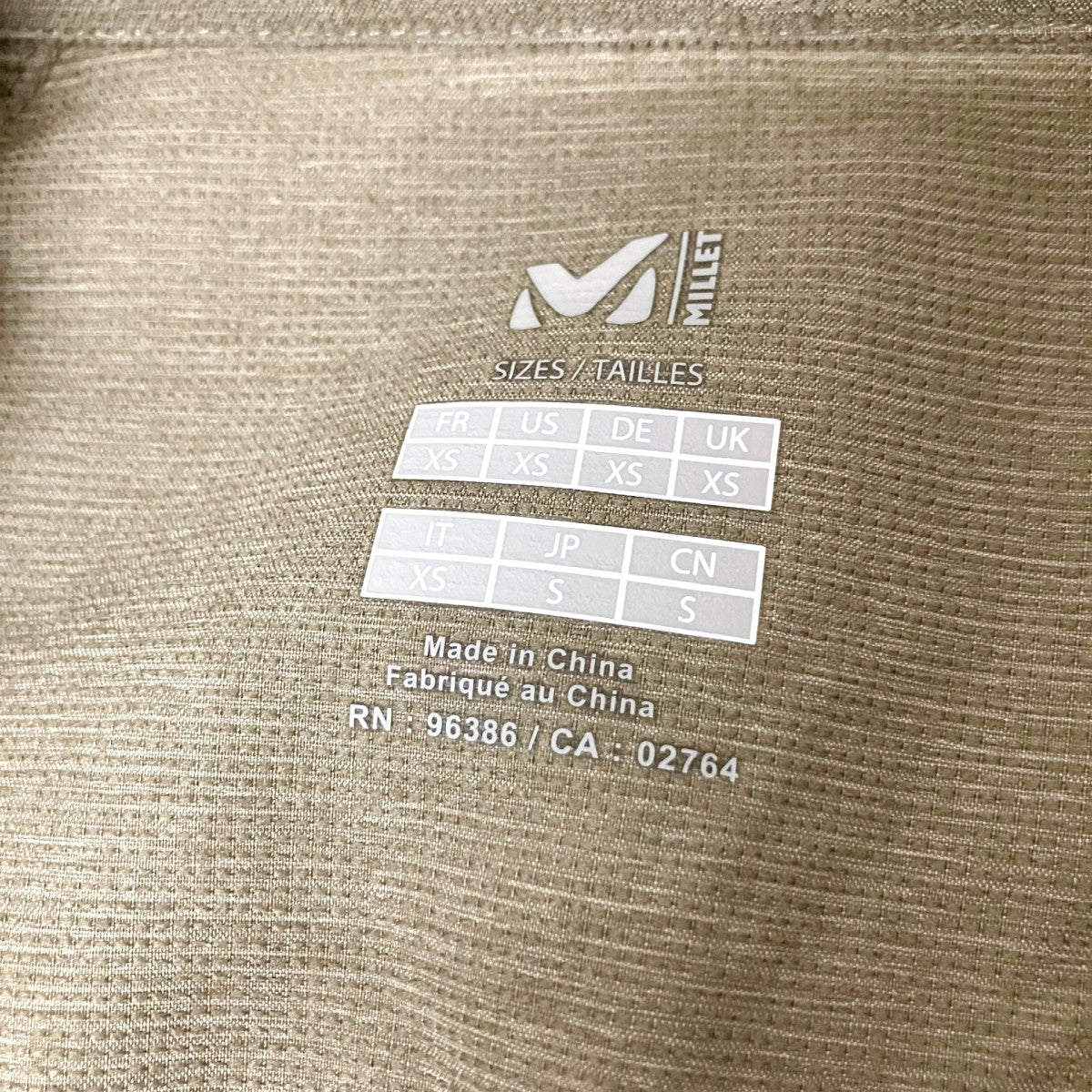 MILLET ジップジャケットMIV01818 古着・中古-4枚目のアイテム画像