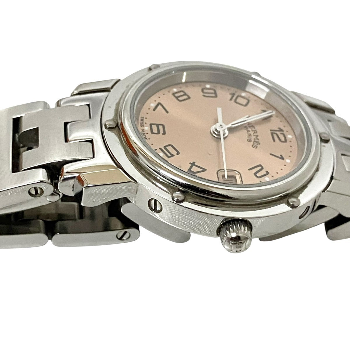 HERMES ClipperアナログウォッチCL4.210 古着・中古-8枚目のアイテム画像