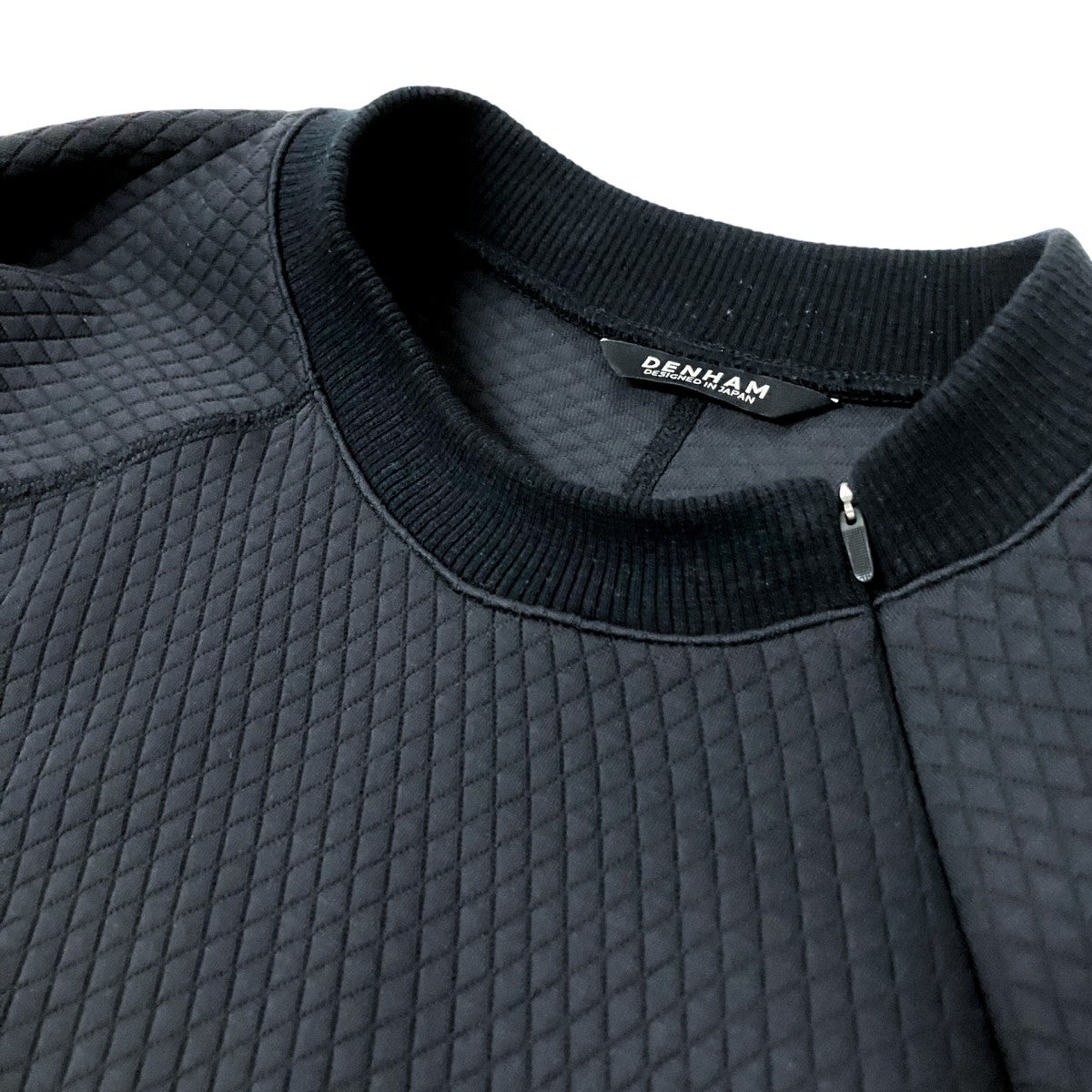 Denham QUILTING CREWキルティングトレーナー01 24 11 50 010 古着・中古-3枚目のアイテム画像