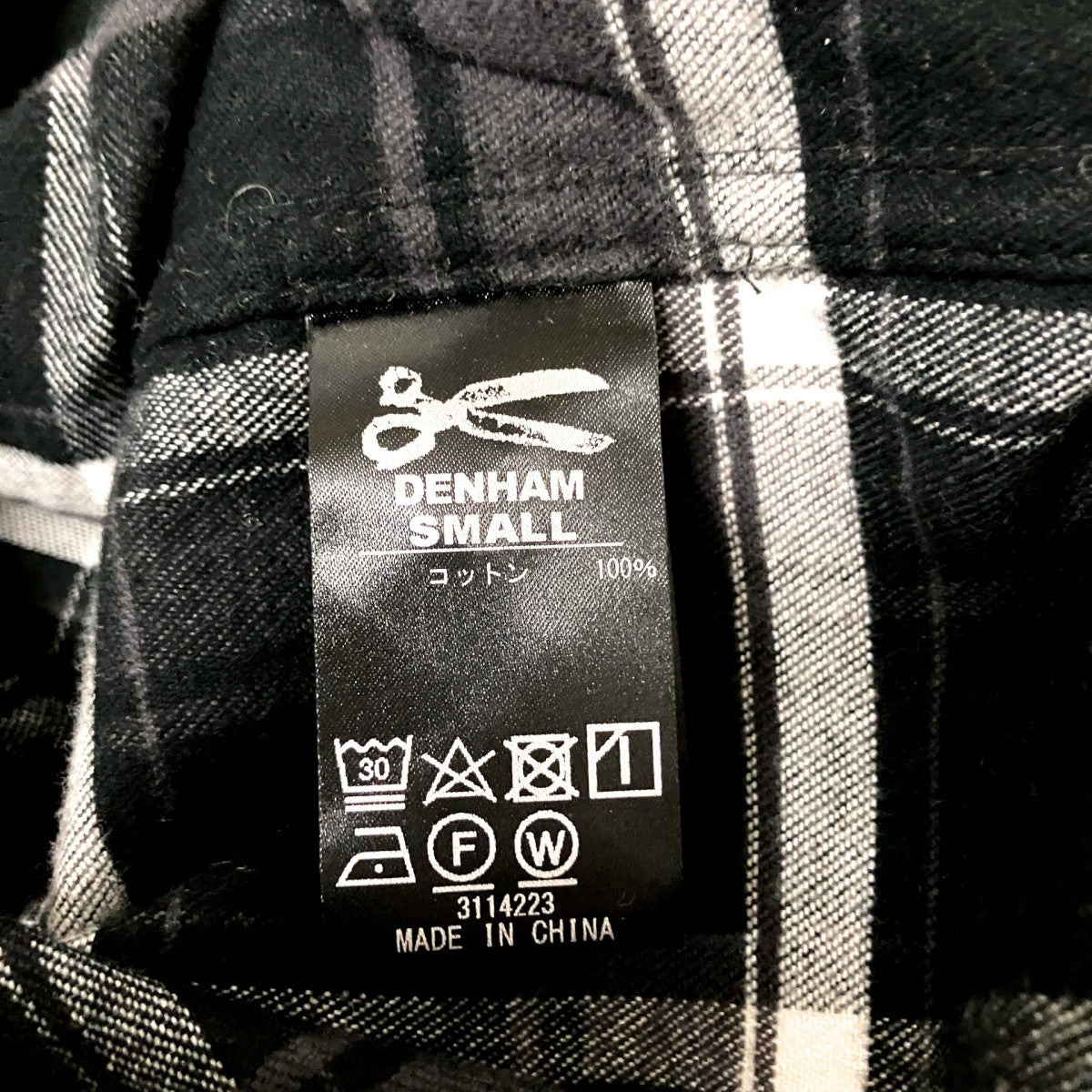 SHAGGY CHECK SHIRTチェックシャツ01 23 08 40 120