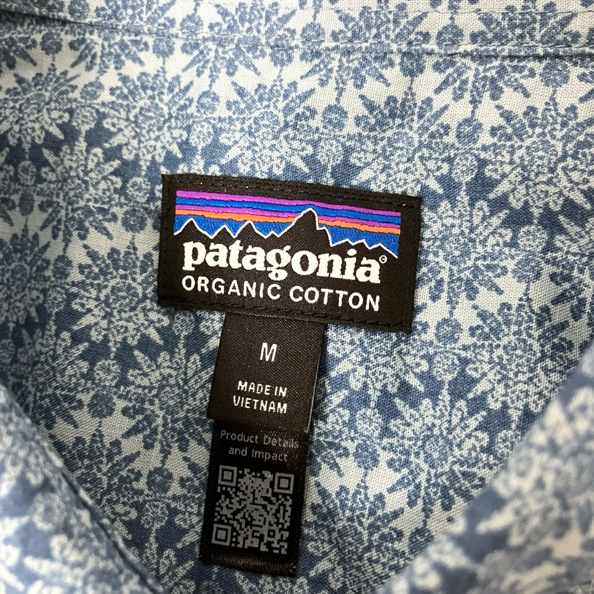 Patagonia Go To S／S Shirt総柄シャツ52691 古着・中古-4枚目のアイテム画像
