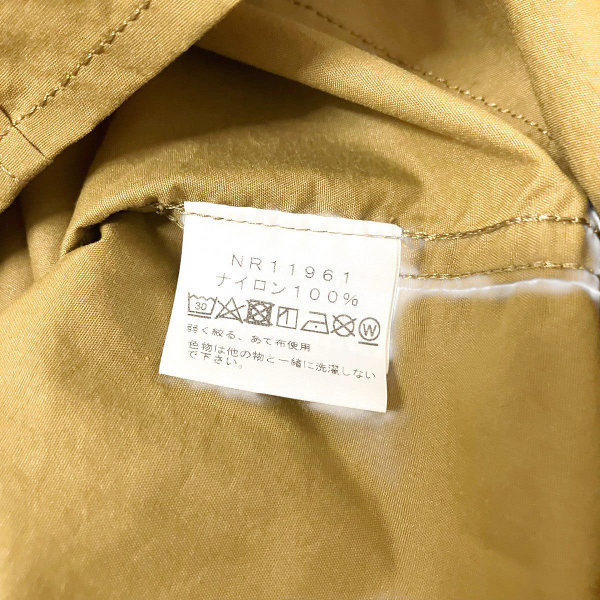 THE NORTH FACE L／S Nuptse ShirtシャツジャケットNR11961 古着・中古-5枚目のアイテム画像