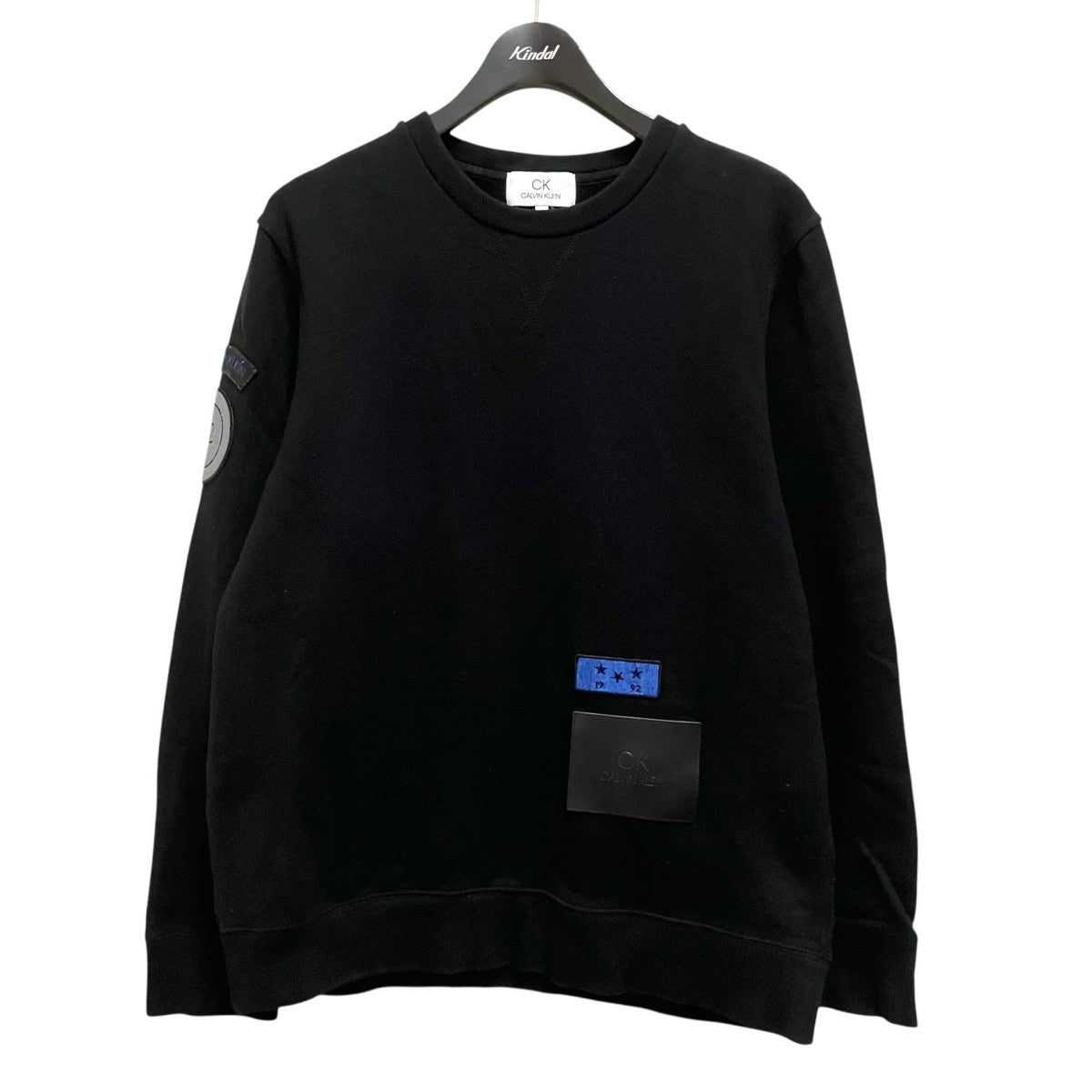 ck Calvin Klein パッチスウェットKK.CB.YW.0340 古着・中古-1枚目のアイテム画像