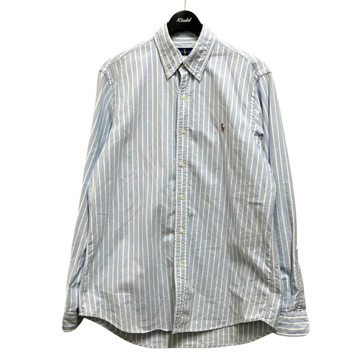 RALPH LAUREN ストライプ長袖シャツ 古着・中古-1枚目のアイテム画像