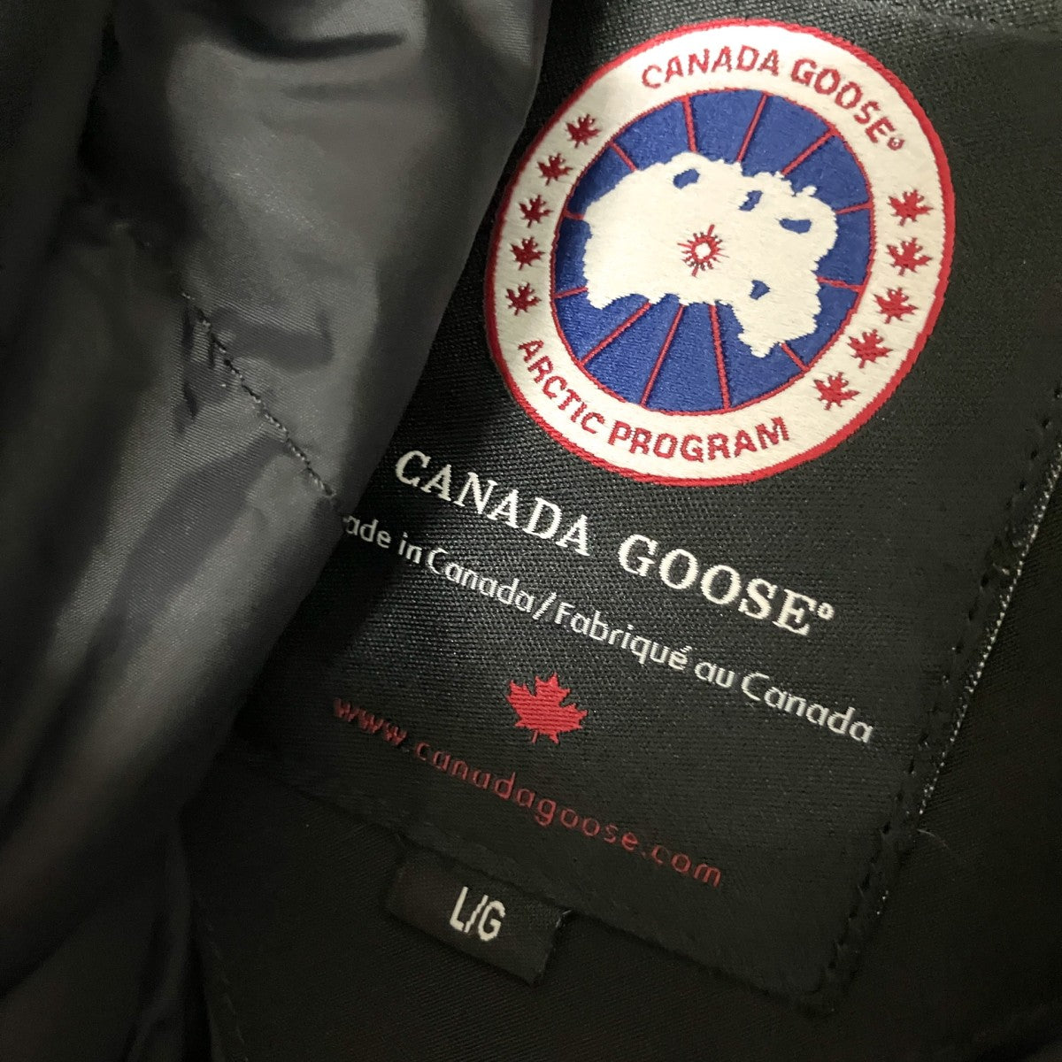 CANADA GOOSE ダウンジャケット2072JM 古着・中古-5枚目のアイテム画像