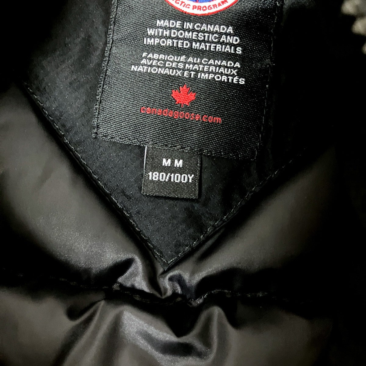 CANADA GOOSE Lodge Jacketダウンジャケット5079M 古着・中古-5枚目のアイテム画像