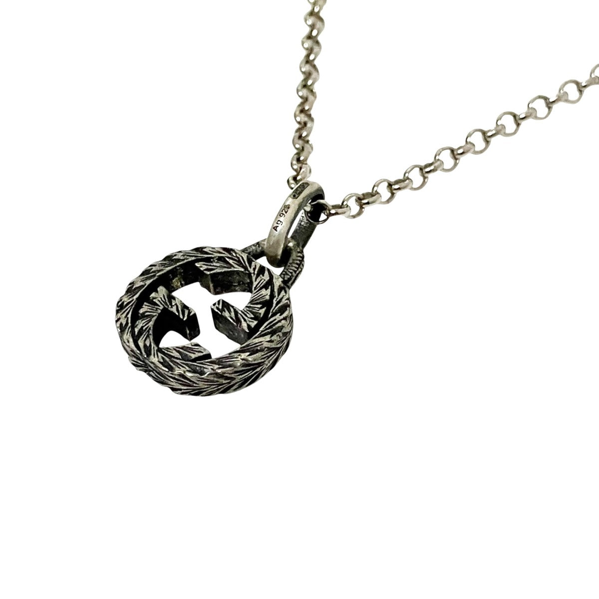 GUCCI インターロッキングGロゴネックレス808331756 古着・中古-1枚目のアイテム画像