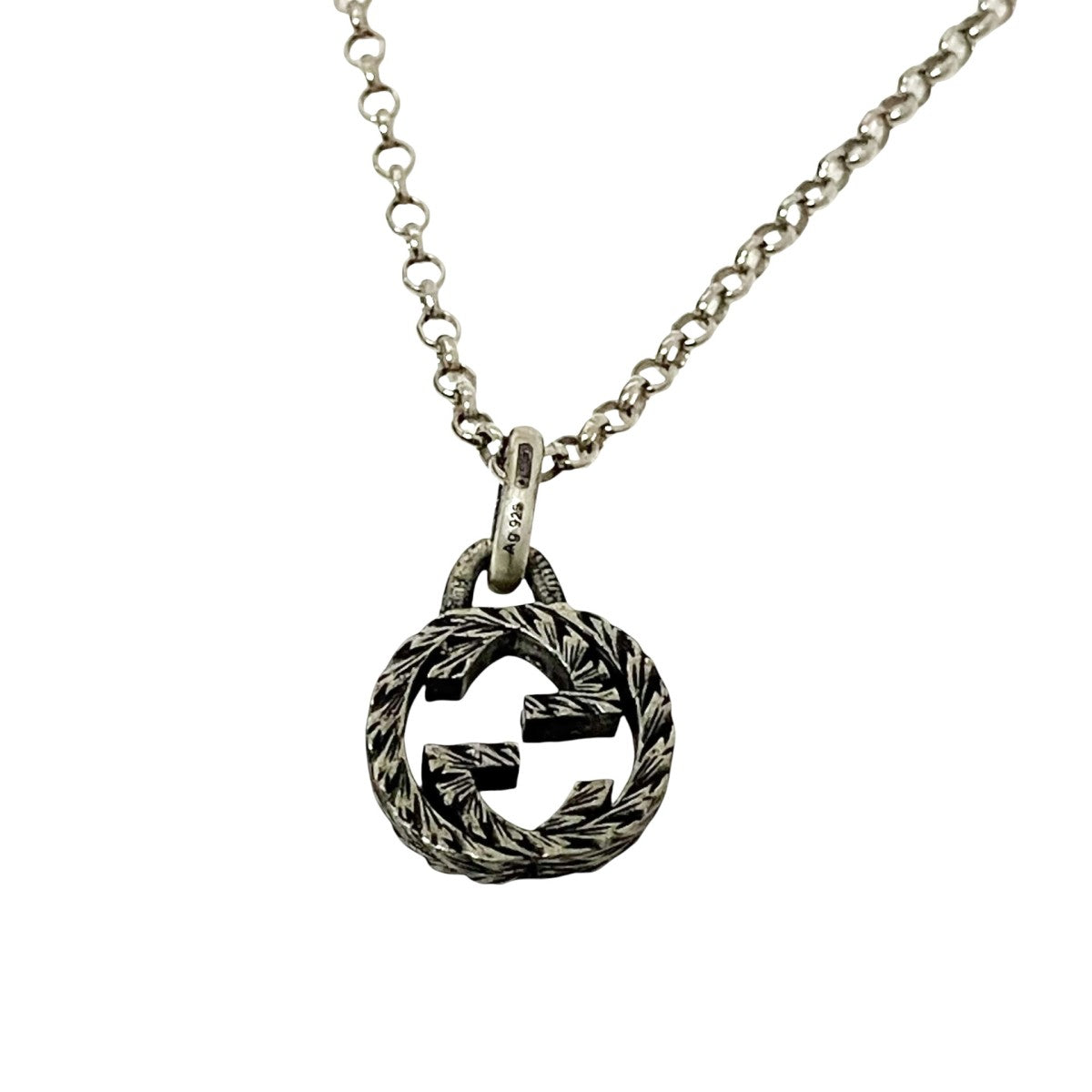 GUCCI インターロッキングGロゴネックレス808331756 古着・中古-3枚目のアイテム画像