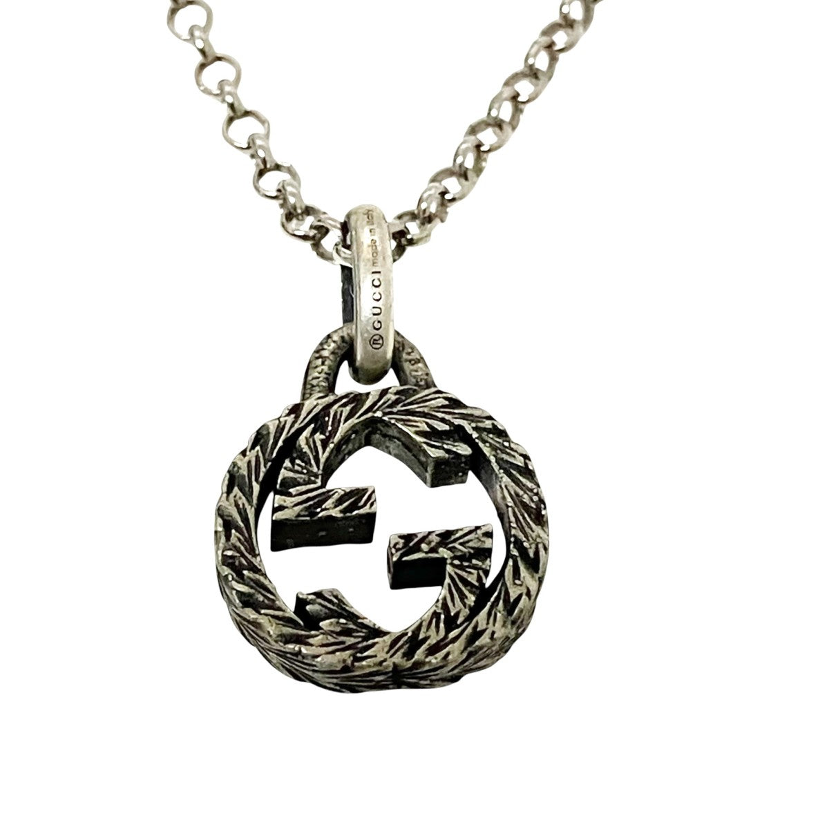 GUCCI インターロッキングGロゴネックレス808331756 古着・中古-4枚目のアイテム画像