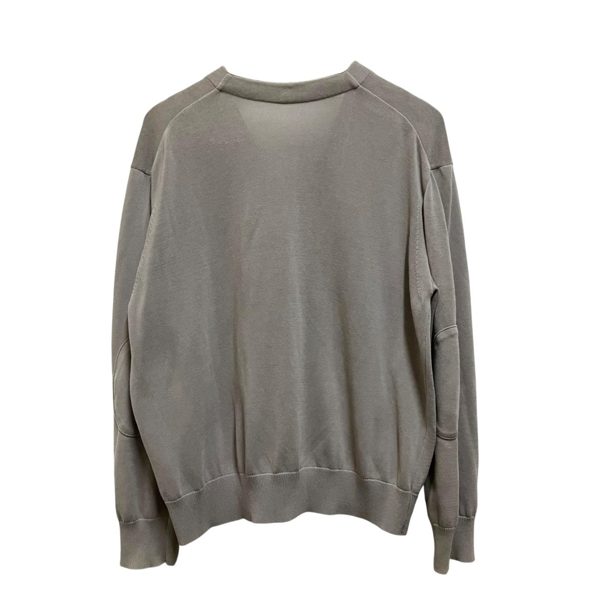 OMNIGOD STRONG TWIST COTTON KNITVネックカーディガン59 947N 古着・中古-2枚目のアイテム画像