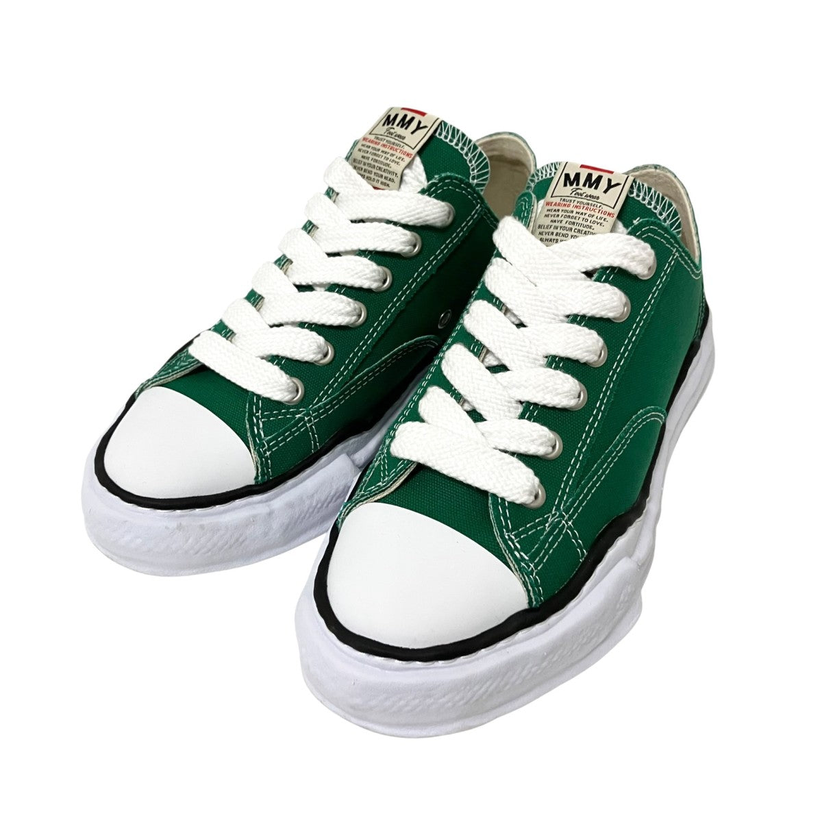 Maison MIHARA YASUHIRO PETERSON LOW CANVASスニーカーA01FW702 古着・中古-1枚目のアイテム画像