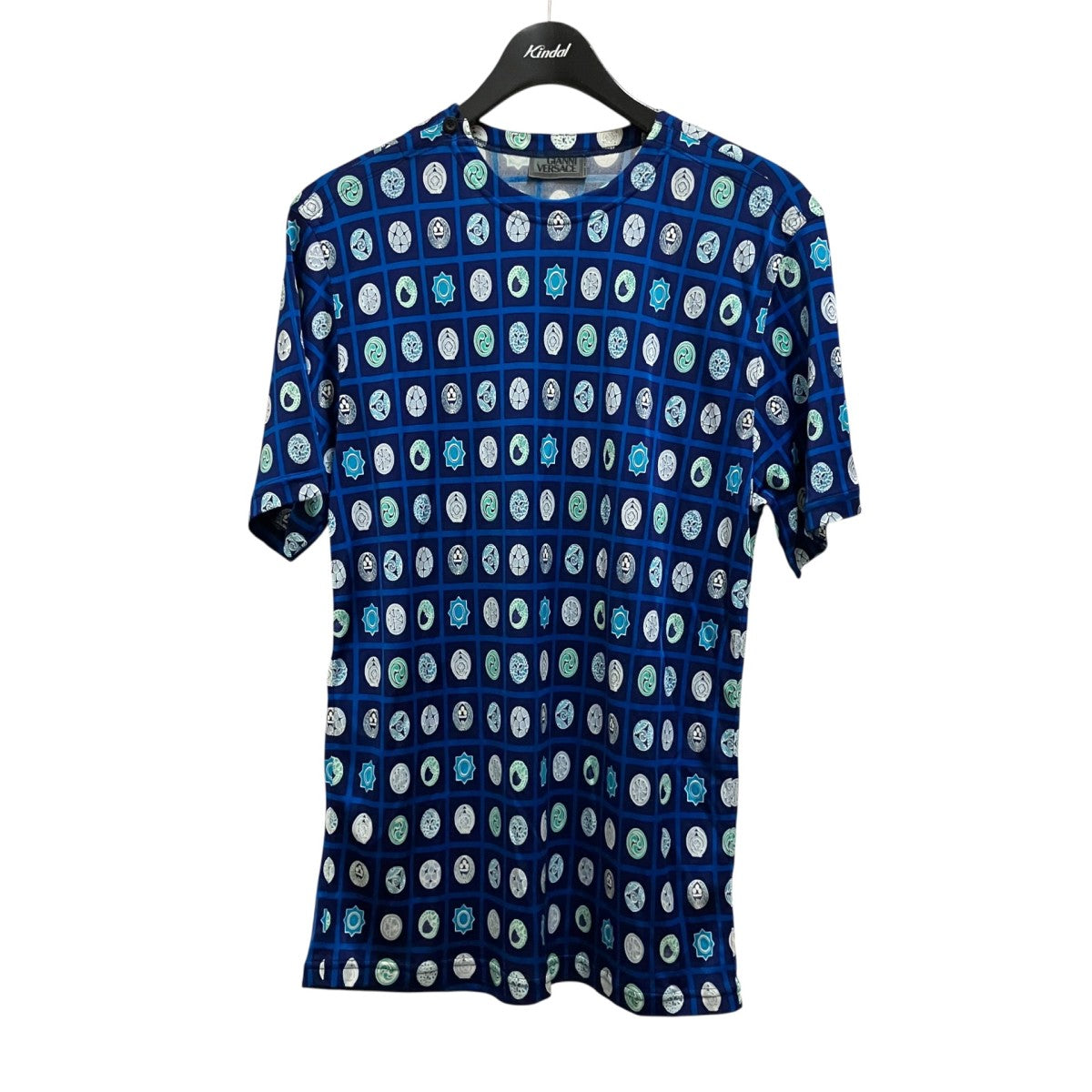 GIANNI VERSACE 総柄カットソー750001 古着・中古-1枚目のアイテム画像