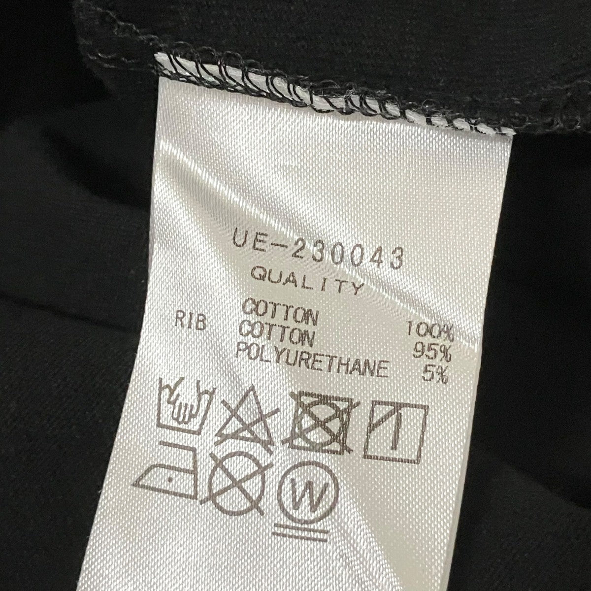 uniform experiment WARP LOGO WIDE TEE半袖TシャツUE 230043 古着・中古-5枚目のアイテム画像