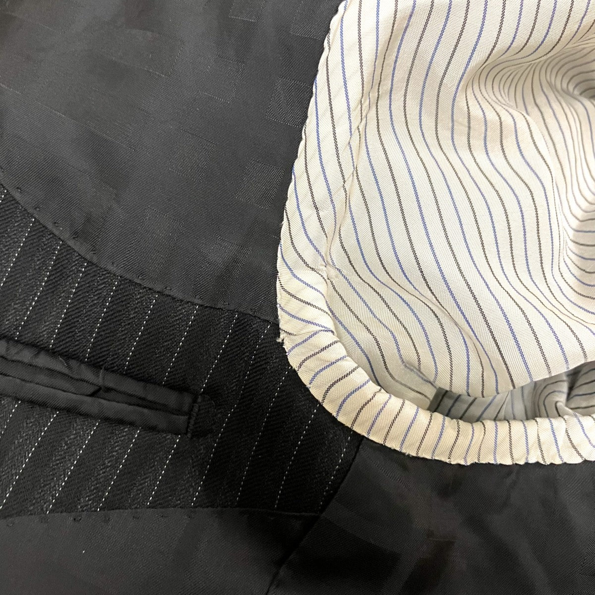 BURBERRY LONDON ストライプセットアップスーツBBD35 121 29 古着・中古-8枚目のアイテム画像