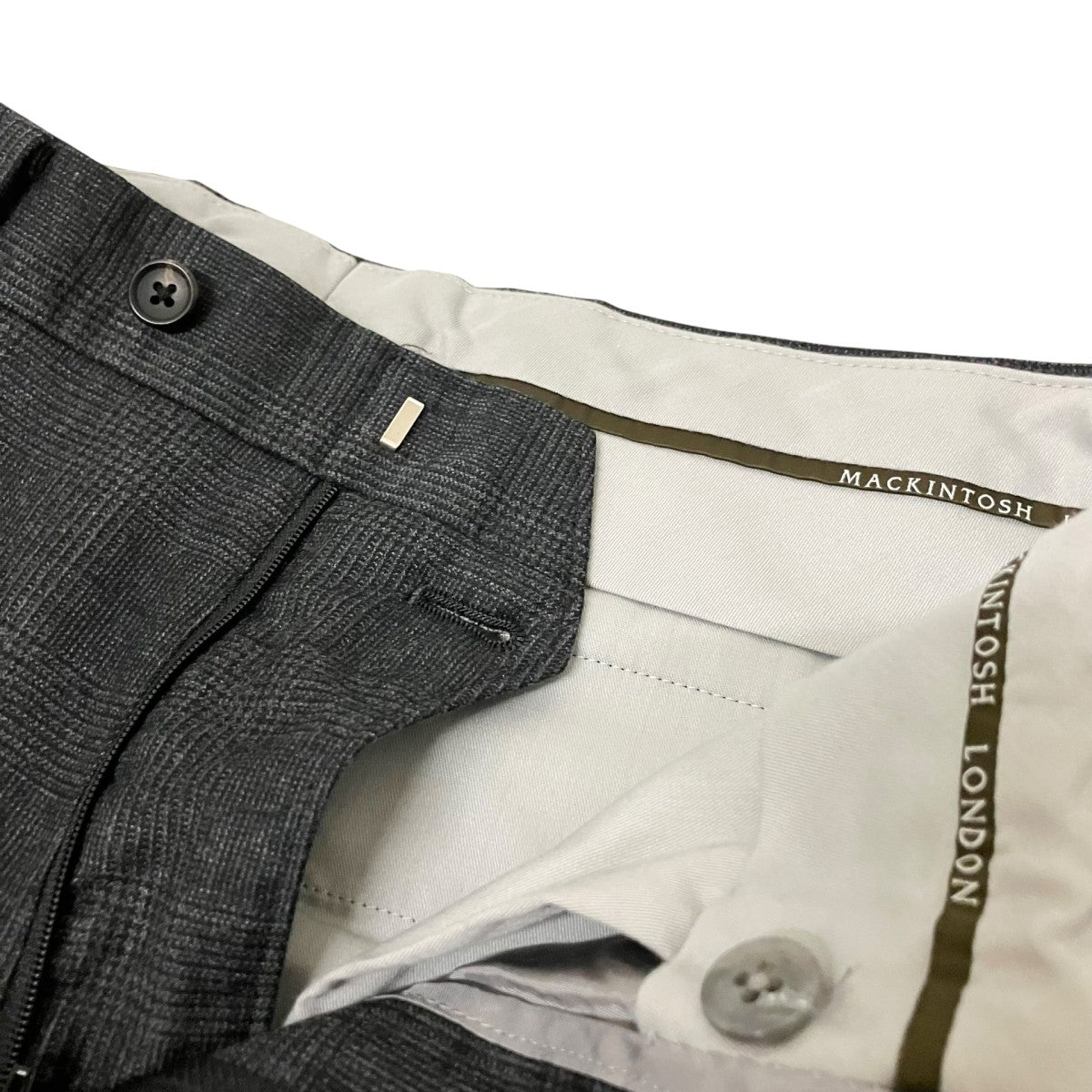 MACKINTOSH LONDON チェックセットアップスーツG1H01 254 08 古着・中古-6枚目のアイテム画像