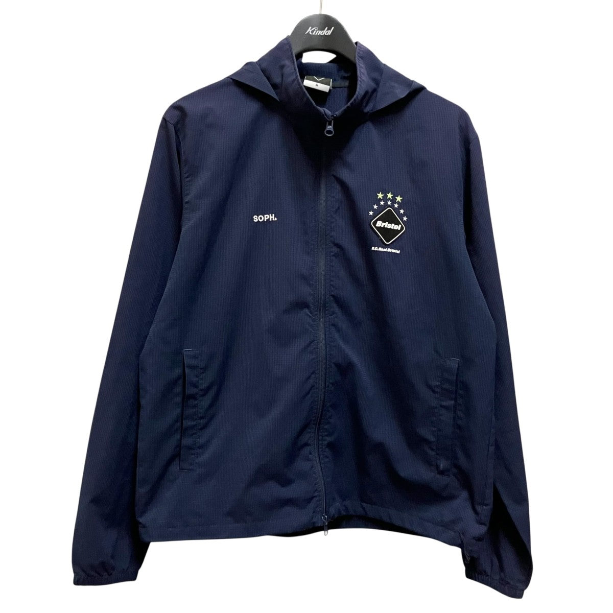 F．C．R．B． LIGHT WEIGHT PACKABLE STAND COLLAR JACKETフーデットジャケットFCRB 170020 古着・中古-1枚目のアイテム画像