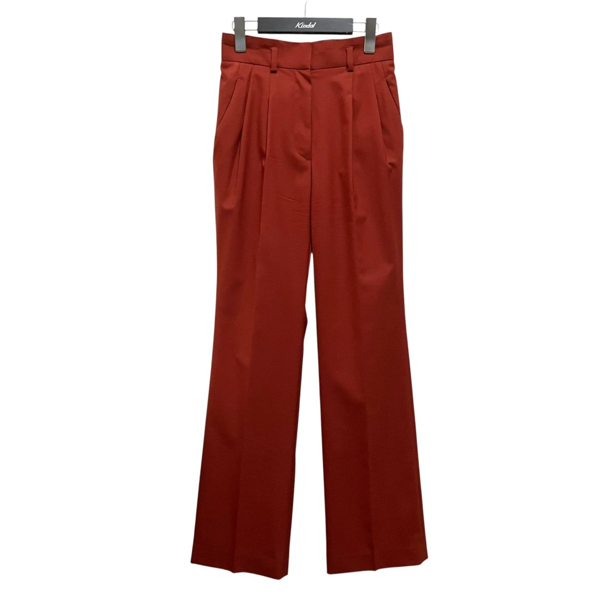 mame kurogouchi High Waisted Flared Suits TrousersスラックスMM22PF PT710 古着・中古-1枚目のアイテム画像