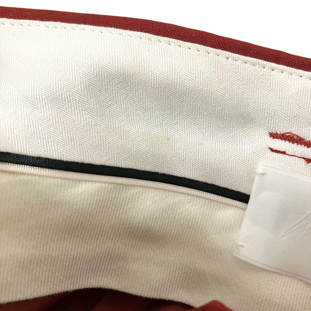 mame kurogouchi High Waisted Flared Suits TrousersスラックスMM22PF PT710 古着・中古-7枚目のアイテム画像
