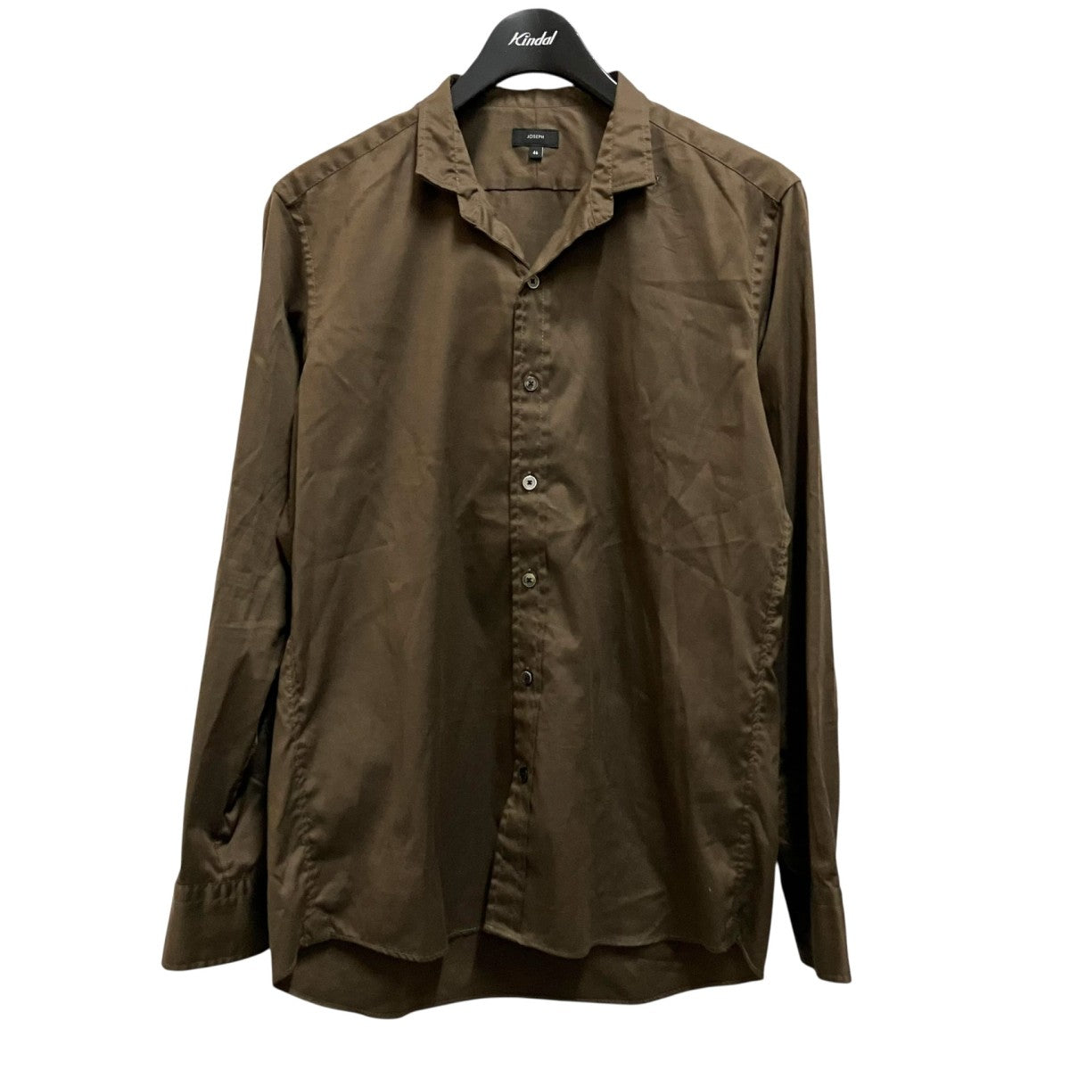 JOSEPH 80／2オックス ウイングカラーシャツ長袖シャツHSJHSA0102 古着・中古-1枚目のアイテム画像