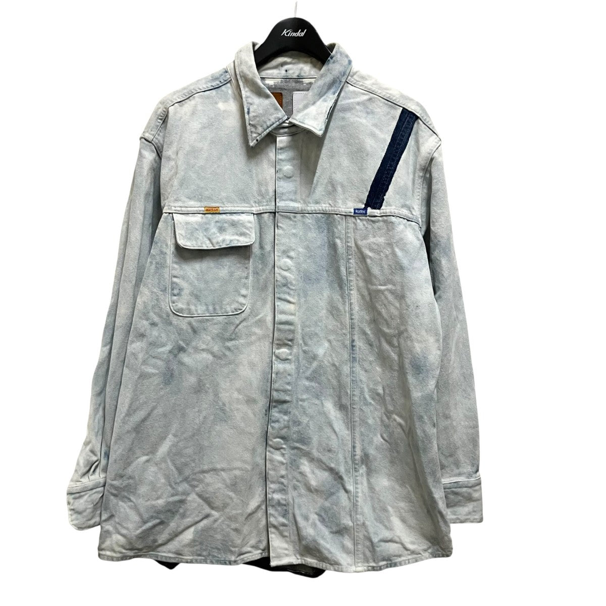 EDWIN×kudos ブリーチ加工デニムジャケットK80025 古着・中古-1枚目のアイテム画像