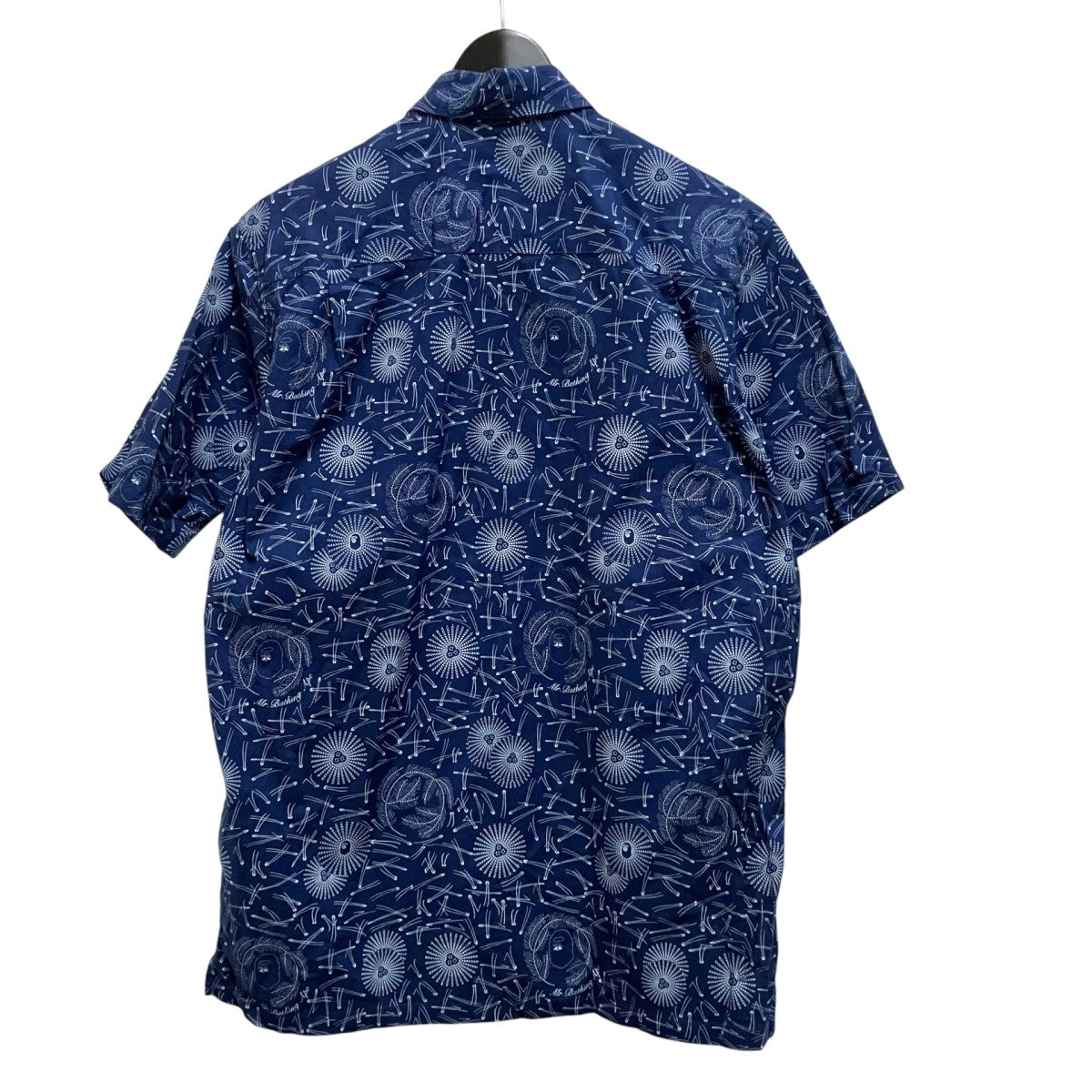 Mr．BATHING APE 総柄シャツ007SHG301007X 古着・中古-2枚目のアイテム画像