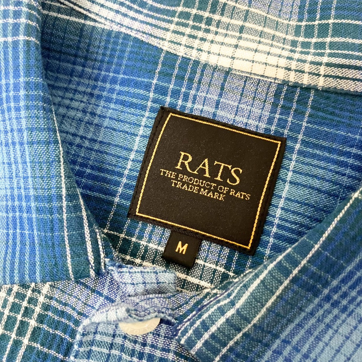 RATS チェックシャツ18RS 0408 古着・中古-4枚目のアイテム画像