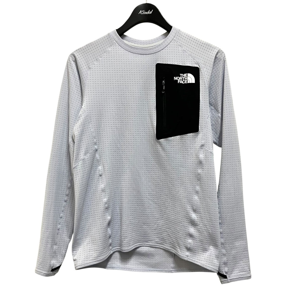 THE NORTH FACE Expedition Dry Dot CrewメッシュカットソーNT12123 古着・中古-1枚目のアイテム画像