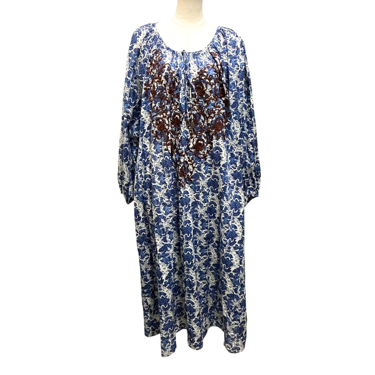 aguni 総柄ワンピース16 25SS OP018 古着・中古-1枚目のアイテム画像